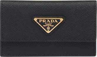 Prada Flap Saffiano Leather Wallet