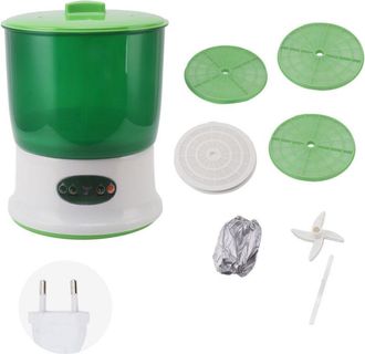 OEM Kit De Cultivo Autom&aacute;tico De Brotes De Soja De 3 Capas Para Cocina Dom&eacute;stica, Enchufe Europeo De 220 V