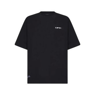 Off-white Archigeography Arrow Skate Printed T-shirt - male - Off White - T-Shirts - Black - XL - Tops