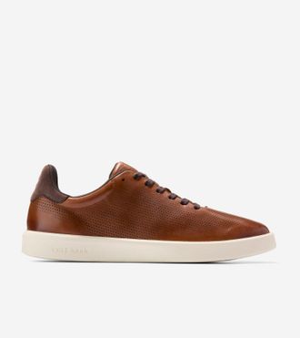 Cole Haan Mens Grand Crosscourt Daily Laser Sneakers - Brown Size 10.5