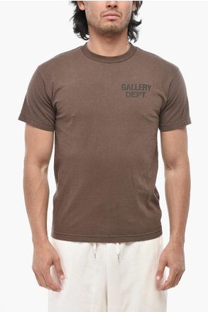 Gallery Dept. Cotton Crew-Neck T-Shirt With Printed Logo size S