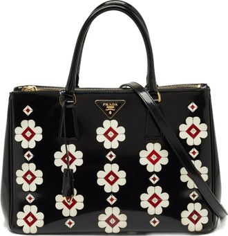 Prada Borsa tote Galleria in pelle - Nero