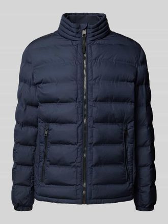 Strellson Regular Fit Steppjacke mit Stehkragen Modell MODENA FUSED in Dunkelblau, Gr&ouml;&szlig;e 54