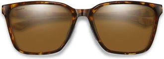 Smith Shoutout 57mm ChromaPop Polarized Square Sunglasses in Vintage Tortoise /Glass Brown at Nordstrom
