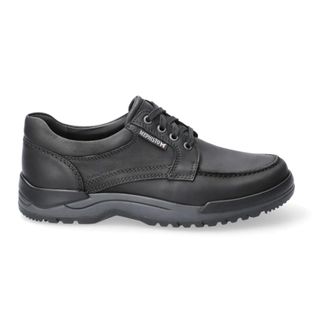 Mephisto Charles Grizzly - Heren - Sneakers - Zwart - 44 1/2 EU - Leer - Schoenen