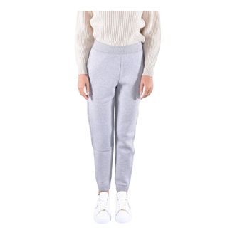 Max Mara Pantalones de ch&aacute;ndal - Trousers - Mujer - Gris - XS