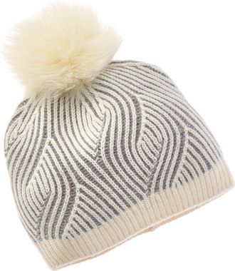 Sofiacashmere Sofiacashmere Traveling Rib Cashmere Hat