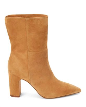 Matisse Footwear Womens Celeste Pointed Toe Bootie In Camel