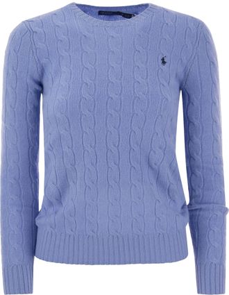 Polo Ralph Lauren Wool And Cashmere Braided Sweater
