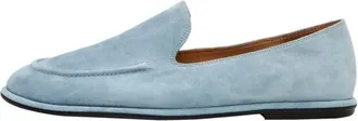Cesare Gaspari Schoenen, Dames, Blauw, 40 EU, Su&egrave;de, Soft Step Su&egrave;de Loafers