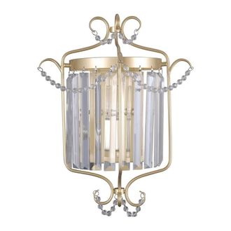 Netlighting Classic Wall Lamp Golden Champagne 1 Light E14 in Gold