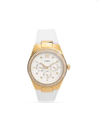 Timex Simone multifunctionele 38mm horloge - Wit