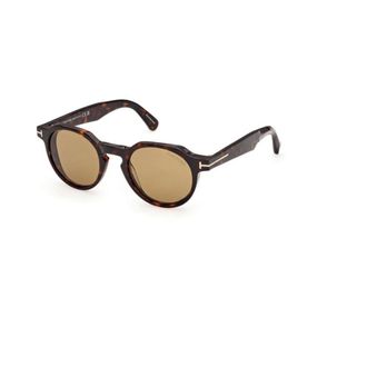 Tom Ford Thomas-02 Ft1358 - male - Tom Ford - Sunglasses - Brown - 49 MM - Accessories