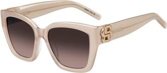 BOSS Nude-acetate sunglasses with Double B monogram