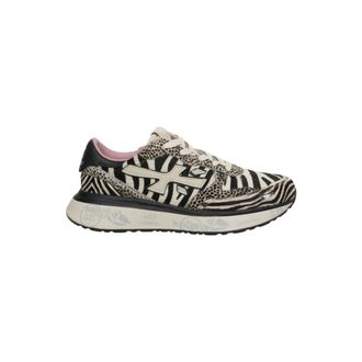 Premiata Sneakers, female, Multicolor, 7 UK, Animal Print Trainers Aw25