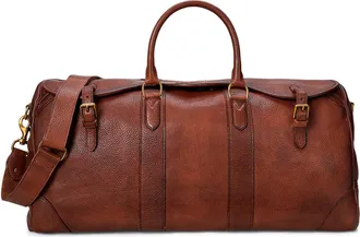 Polo Ralph Lauren Mens Heritage leather duffle bag