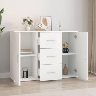 Berkfield Home Sideboard White 91x29.5x65 cm Engineered Wood
