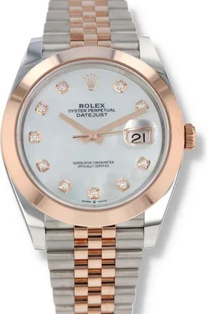 Rolex Pre-owned Rolex Datejust 41 Automatic Chronometer Diamond Unisex Watch 126301 MDJ