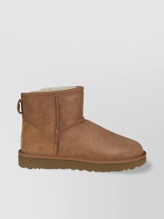 UGG mini ii suede flat sole boots