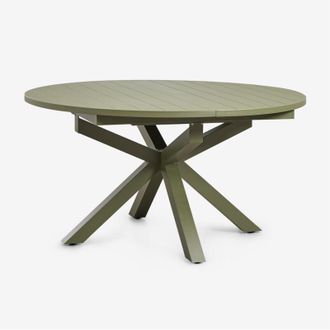 Sklum Barces tavolo da giardino estensibile in alluminio 145-200x145 cm SKLUM