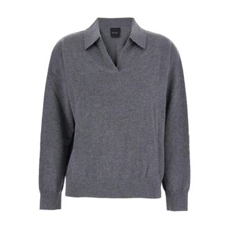 Pla&icirc;n Plain, Dames, Truien, Grijs, Maat: S Kasjmier