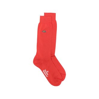Vivienne Westwood Orb-embroidery Socks