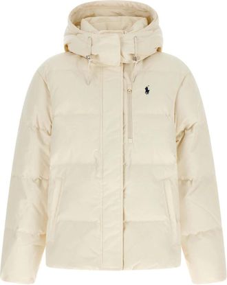 Polo Ralph Lauren Carly Duck Down Jacket - Dames - Winterjassen - Wit - S - Jassen