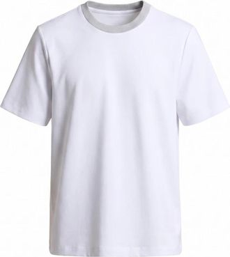PESERICO Tshirt Uomo - Heren - T-shirts - Wit - M - Tops