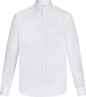 Liu Jo Casual overhemd voor mannen - Heren - Zakelijke Overhemden - Wit - 3XL - Overhemden