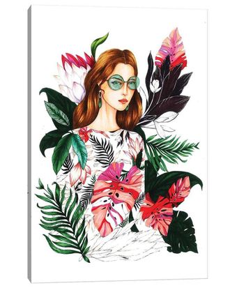 iCanvas Ivy Moda I By Eris Tran Wall Art