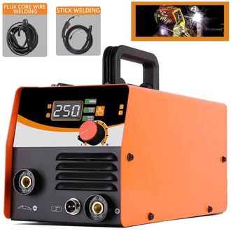 Trade Shop Trade Shop - Saldatrice Mig A Filo Continuo Senza Gas 120a Funzione Mma Per Bobina Da 1kg