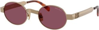 Miu Miu MUB51S 21M50Q Old Silver/Grey