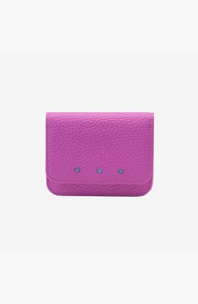Tusk Ascot Flapover Card Case in Magenta at Nordstrom