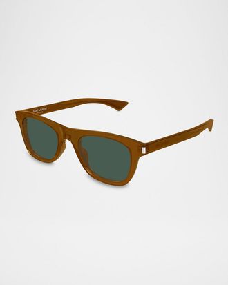 Saint Laurent Men & apos;s SL 879-005 Acetate Square Sunglasses