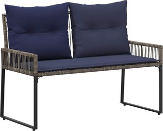 vidaXL Banco De Exterior 2 -seater 4 Uds. 110 X 59 X 82 Cm Rectangular Vidaxl