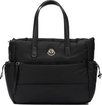 Moncler New Mommy Tote - Dames - Tassen - Zwart - Maat: ONE Size