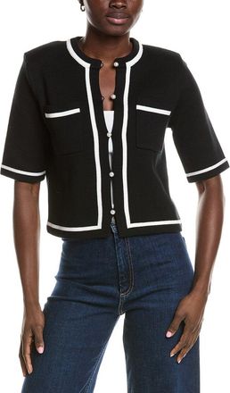 Minnie Rose Tipped Cropped Jacket