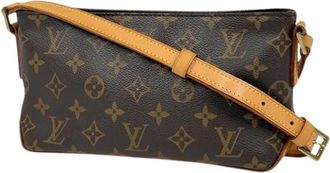 Louis Vuitton Pre-owned Cross Body Bags, female, Brown, Size: ONE SIZE Pre-owned Pochette Shoulder Bag