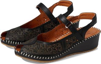 Spring Step Santonio Womens Sandals Black : EU 38 (US Womens 7.5-8) M, Leather