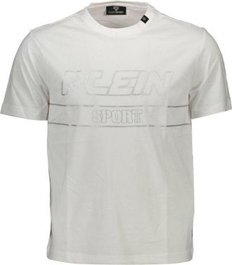 Plein Sport White Cotton Mens Mens T-Shirt