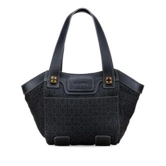 Loewe Pre-owned Handbags, female, Black, Size: ONE SIZE Pre-owned Leather Handbag