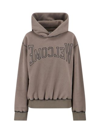 Maison Margiela Teddy Taupe Fabric Hoodie