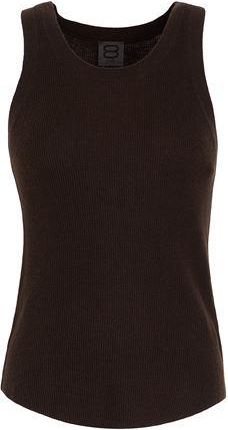 8 by YOOX RIBBED KNIT SLIM FIT TANK TOP