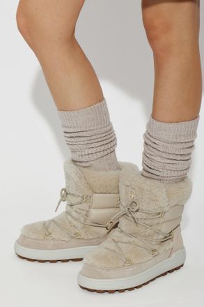 Bogner Leather Snow Boots CHAMONIX, Womens, Beige