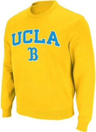 Colosseum Mens Colosseum Gold UCLA Bruins Arch & Logo Crew Neck Sweatshirt at Nordstrom, Size X-Large