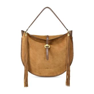 Isabel Marant Dames, Tassen, Bruin, Maat: ONE Size Leer