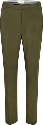 Part Two Bosnacht Elegante Broek - Dames - Slim Fit Broeken - Groen - S - Broeken