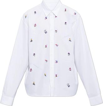 Dsquared2 Casual Shirts - Heren - Casual Overhemden - Wit - 2XL - Overhemden