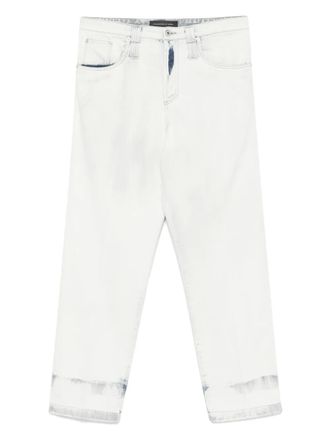 Federico Cina bleached jeans - Blue