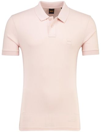 HUGO BOSS Poloshirt BOSS Orange Passenger roze 2 knoops